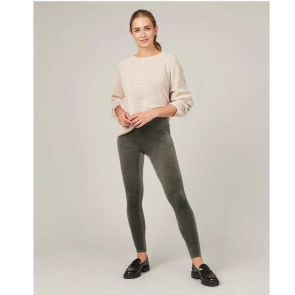 Olive Green Women's Leggings